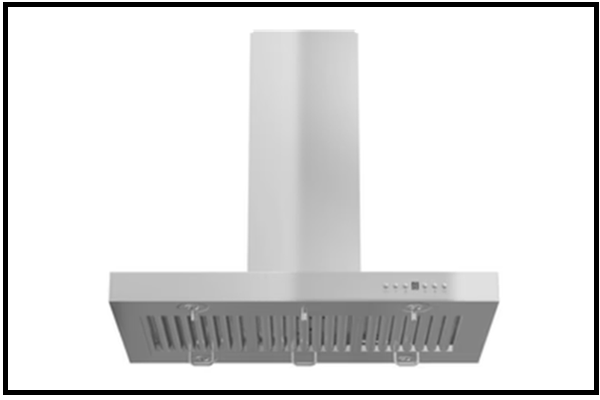 ZLINE 42 in. Convertible Vent Island Mount Range Hood in Stainless Steel (KE2i-42)