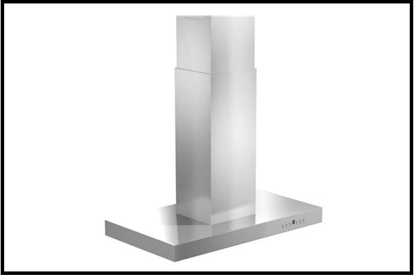 ZLINE 42 in. Convertible Vent Island Mount Range Hood in Stainless Steel (KE2i-42)