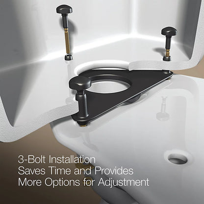Kingston™ The Complete Solution® two-piece elongated toilet, 1.28 gpf  K-26077-0