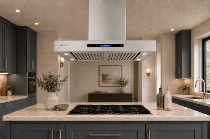 XtremeAir Pro-X Series PX06-I36 36" Island Mount Range Hood | Approx. 900 CFM Quantity