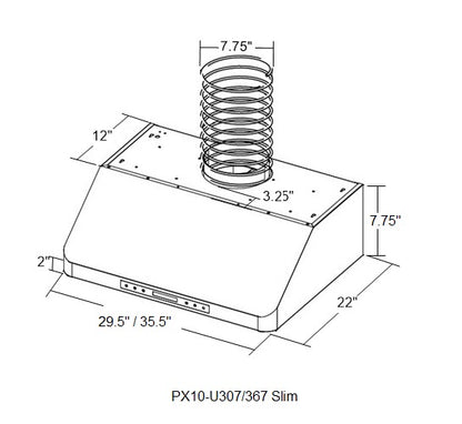 Pro-X Series 30 in Width, 7 in. Tall
