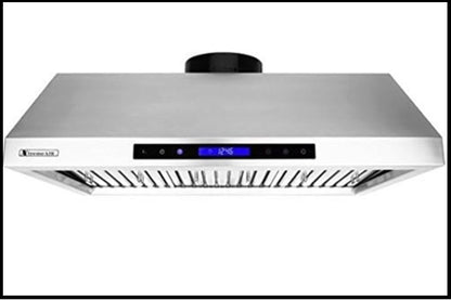 XtremeAir Pro-X Series PX12-U30, 30" Under Cabinet Range Hood with Remote | 900 CFM