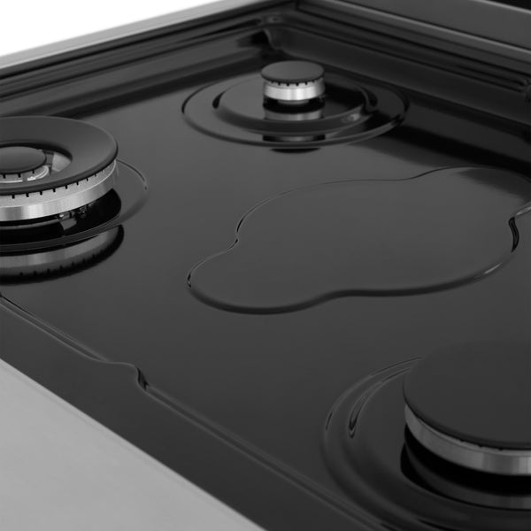 ZLINE Legacy Gas Rangetop Porcelain Cooktop in Stainless Steel. Available size 30, 36, 48 in