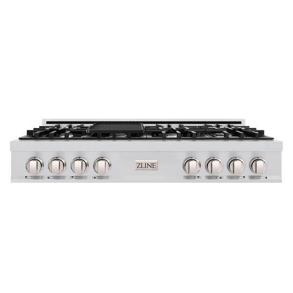 ZLINE Legacy Gas Rangetop Porcelain Cooktop in Stainless Steel. Available size 30, 36, 48 in