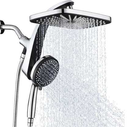 Rain Shower Head with Handheld Showerhead, 1.8GPM 460311