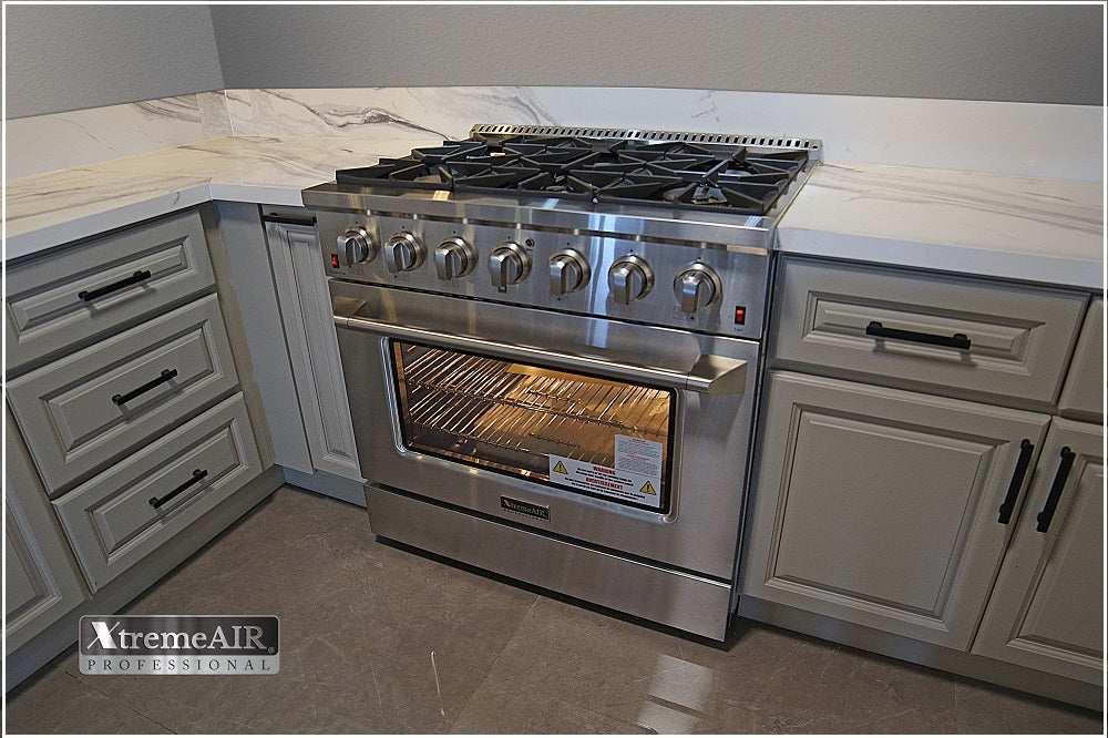 XTA-PR36, 36" PROFESSIONAL GAS RANGE