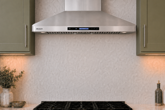 XtremeAir Deluxe Series DL02-W48 48" Wall Mount Range Hood | Approx. 1600 CFM