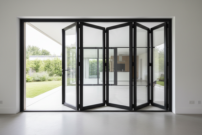 Aluminum Bifold Patio Door - 168" wide - 5 panels