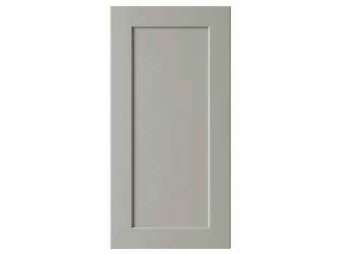 Frameless Gray Shaker Cabinet