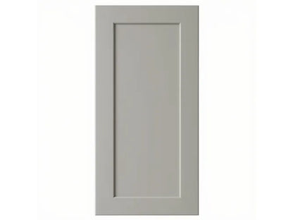 Frameless Gray Shaker Cabinet