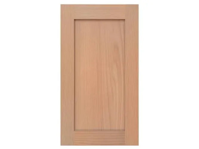 Frameless Natural Birch Shaker Cabinet