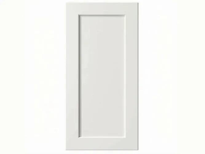 Frameless White Shaker Cabinet