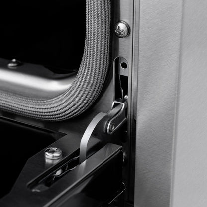 ZLINE Autograph Edition 30 in. 4.2 cu. ft. Paramount Gas Range with 4 Burner Cooktop and Convection Gas Oven in Stainless Steel and Polished Gold Accents