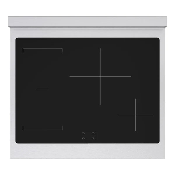 ZLINE Autograph Edition 30 in. 4.2 cu. ft. Paramount Induction Range with 4 Element Cooktop and Electric Convection Oven in Satin Stainless Steel with Champagne Bronze Accents (SINRSZ-30-CB)