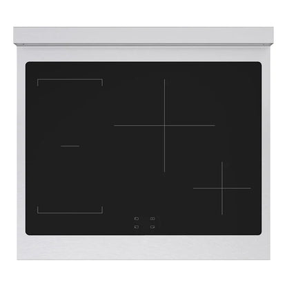 ZLINE Autograph Edition 30 in. 4.2 cu. ft. Paramount Induction Range with 4 Element Cooktop and Electric Convection Oven in Satin Stainless Steel with Champagne Bronze Accents (SINRSZ-30-CB)
