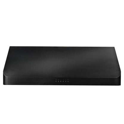 ZLINE 30 in. 600 CFM Ducted Under Cabinet Range Hood in Black Stainless Steel