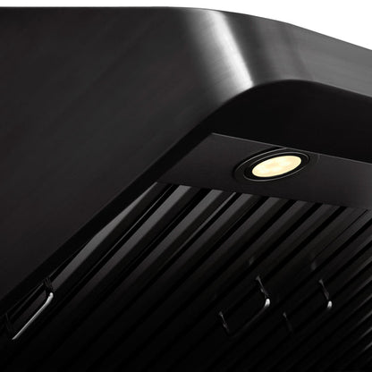 ZLINE 30 in. 600 CFM Ducted Under Cabinet Range Hood in Black Stainless Steel