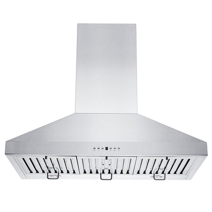 ZLINE 42" Convertible Vent Convertible Vent Wall Mount Range Hood in Stainless Steel (KL3-42)